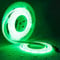TOPAI 12V COB LED Streifen 5M Grün Wasserdicht IP65 Selbstklebend 480LEDs/M Hohe Dichte Flexibles LED strip Schneidbar für Aussenbereich Umgebungsdekoration