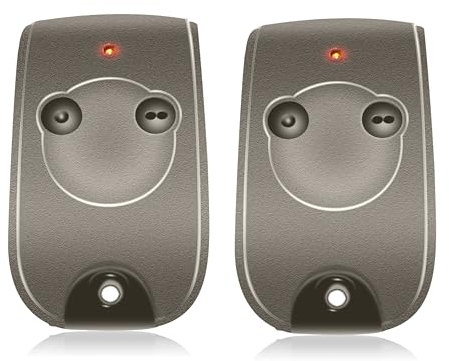 2 x 1841026 Télécommande Motorisation Portail Portes de Garage NS 2 Canaux 433.42MHZ Garantie de 3 Ans