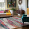Mazovia Bunte Teppiche - Modern Abstrakt Bunt Teppich für Wohnzimmer, Esszimmer, Schlafzimmer - Kurzflor Niedrigflor Pflegeleicht Oeko-TEX - Multi Mehrfarbig - Versch. Größen - 140 x 190 cm
