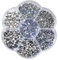 Liliume 5000pcs Hotfix Strasssteine Mine Silver Strasssteine 21 Farben 5 Größen 2mm 3mm 4mm 4.8mm Strass Glas Runde Strasssteine(Mine-Silver)