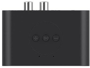 PAPABA Bluetooth-compatible Audio Adapter for Speaker Car Stereo with 3.5mm Jack Receiver 2 Rca Music Black