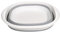 EliteKoopers 1Pcs Grey Collapsible Washing Up Bowl Foldable Basin Sink Bowl for Wash Basin Camper Van Outdoor Travel etc. (Large)