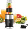 Blender Smoothie Maker, 500W Smoothie Mini Small Personal Blender with BPA Free Portable Bottle (570ml) & Lids for Milkshakes, Juicer, Fruit, Vegetables, Ice, Kitchen