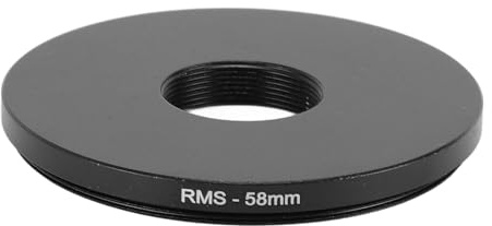 Annadue Anillo Adaptador de Lente Objetivo de Microscopio, Adaptador de