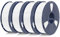 SUNLU PLA+2.0 Filament 1.75mm 4KG, Upgrade PLA Plus 3D Drucker Filament, Stärker und Robuster, Maßgenauigkeit +/-0.02mm, 1KG Spule, 4KG in Total, Weiß