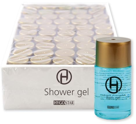 FRANZ MENSCH Hygostar Duschgel Flasche | 25ml, standard, transparent, 25ml, 7.5cm, 2.8cm