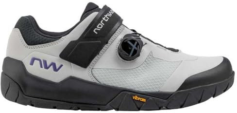 Northwave Overland Plus MTB/Trekking Fahrrad Schuhe grau/lila 2026: Größe: 48