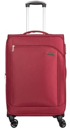 Crosstravel,Weichschalen-Koffer, Größe: M, Monterey, Burgund