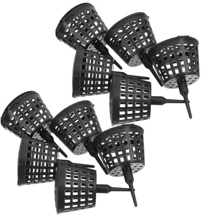 INOOMP 100 Pièces Boîte Engrais Plastique avec Couvercle pour Bonsaïs Conteneur Pratique pour Plantes Engrais Spécial Jade Outil de Jardinage Noir