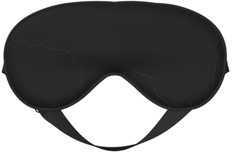 Weiche, atmungsaktive Schlafmaske mit Bären-Druck, lichtblockierend, verstellbarer Riemen, Schlafmaske für Reisen, Nachtarbeit, Büro