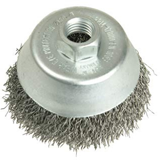Lessmann 421164 Bürsten Topfbürsten DRM 65 mm Stahldraht STA 0,35 mm Gew. M 10 Multi 60 x M10 x 1.50 x 0.35 Wire