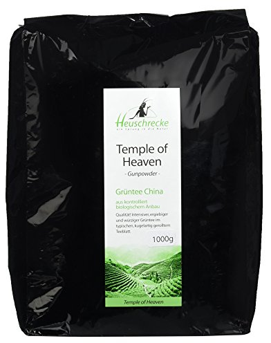 Heuschrecke Temple of Heaven Grüntee China Gunpowder, 1 kg