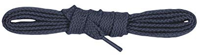 BERGAL 1 Paar Schnürsenkel Flach (100 cm, Marine)