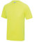 Just Cool Mens Performance Plain T-Shirt (S) (Electric Yellow)