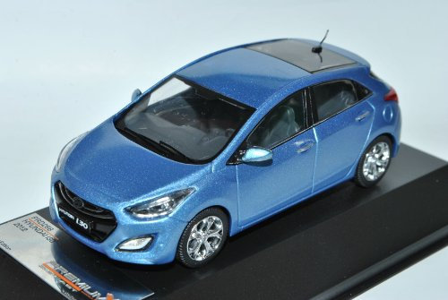 PremiumX Hyundai I30 5 Türer Blau 2. Generation GD Ab 2011 1/43 Modell Auto