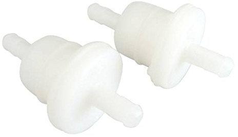 JRL Lot de 2 Filtre à Carburant Filtre D'essence Pour 50cc 70cc 90cc 110cc GY6 50cc 125cc 150cc 250cc DIRT PIT POCKET BIKE