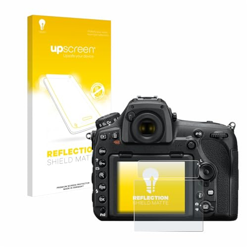 upscreen Schutzfolie für Nikon D850 | Entspiegelter Displayschutz Made in Germany Anti-Reflex Displayschutz-Folie Matt Anti-Fingerprint