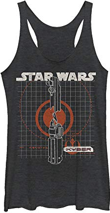 Fifth Sun Kyber Camisa, Negro (Jaspe), XXL para Mujer