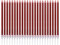 LUTER Metallic Candle Long Red Candle Birthday Candles with Holder Cake Candles for Wedding Birthday Party Decoration (24 Pieces)