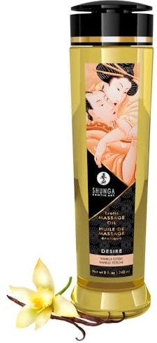 Shunga Erotic Arts Erotisches Massage-Öl, Beige, 240 ml