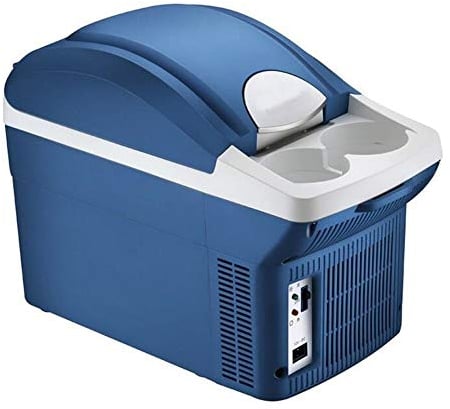 YADLCR Auto Hot Cold Tragbare Elektrische Kühlbox Auto Mini Kühlschrank Leichte Isolierte Kühlbox Container 8L 12 V Getränkehalter, for Auto und Camping coolbox