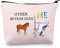Geschenktasche zum 40. Geburtstag für Frauen und andere 40 Jahre alte Me, Einhorn-Tasche 40 und tolle Geschenktüten zum 40. Geburtstag, Make-up-Tasche, Kosmetiktasche, Pinke Tasche zum 40. Geburtstag,