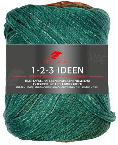 Pro Lana 1-2-3 Ideen 32 - orange/grün