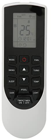 Sxhlseller Télécommande de Climatiseur pour Gree, Télécommande Universelle de Remplacement de Télécommande Portable pour Climatiseur Gree YAN1F YAN1F1