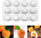 Molde de silicona antiadherente para hornear, pastelería, chocolate, postre, herramientas de decoración (naranja ZA_11.8 x 6.8 x 0.15 pulgadas)
