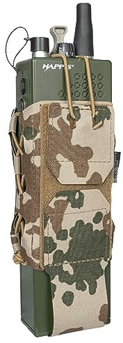 Templars Gear RPM Large Radio Pouch Funkgerätetasche 3/5-Farben Flecktarn (Einheitsgröße, Tropentarn)