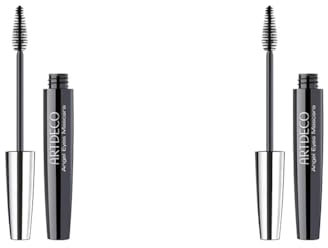 ARTDECO Angel Eyes Mascara – Schwarze Wimperntusche – Für Volumen, Länge und Schwung – 1 x 10 ml (Packung mit 2)