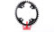 STONE – Plato Redondo/Ovalado Monoplato 107 BCD Compatible con SRAM Force AXS Gravel Carretera Road CNC Aluminio 7075-T651 4 Brazos 38T | 40T | 42T | 44T | 46T | 48T | (Ovalado, 40T)