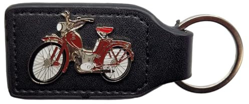 Lenimia MOTORRAD-SCHLÜSSELANHÄNGER für Simson SR-2, keychain keyring Ersatzschlüssel Motorrad-Schlüssel Biker-Schlüsselanhänger, Schlüssel-Anhänger