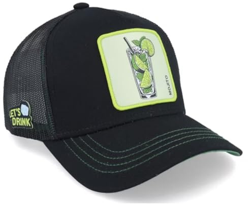 Capslab Cocktails Trucker Cap Basecap Baseballcap Truckercap Meshcap Damen/Herren/Snapback - Snapback, mit Schirm, Schirm Frühling-Sommer Herbst-Winter