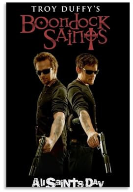 ZBSXLBNG The Boondock Saints Poster Dekorative Malerei Leinwand Wandkunst Wohnzimmer Poster Schlafzimmer Malerei 08x12inch(20x30cm)