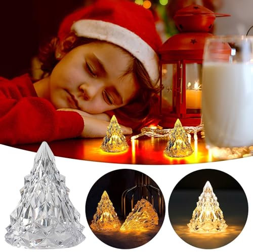 Christmas Tree Lights Indoor/Outdoor Christmas Iceberg Light Decorations Diamond Crystal Lights Restaurant Decorations Led Christmas Tree Night Lights