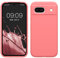 kwmobile Housse Compatible avec Google Pixel 8a Coque - Housse de téléphone Protection Souple en TPU Silicone - Corail Pastel