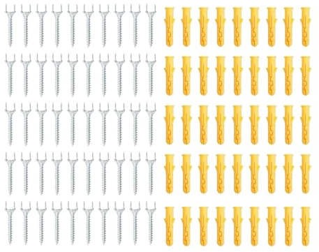 Self-Tapping Screws Two Direction Fix Claw Nails Baseboard Fixing Seamless Nails(3.5cm 0.8cm 50 expan)