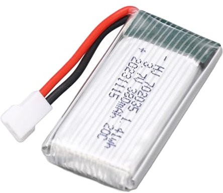 Batteria Al Litio Drone 3,7 V 380MAH 20C con Tappa XH2.54 702035 Batteria Rido