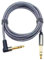 Cables de guitarra estéreo TRS de 1 m/2 m, 6,35 mm a 6,35 mm, para monitor de estudio, mezcladores de teclado de guitarra eléctrica