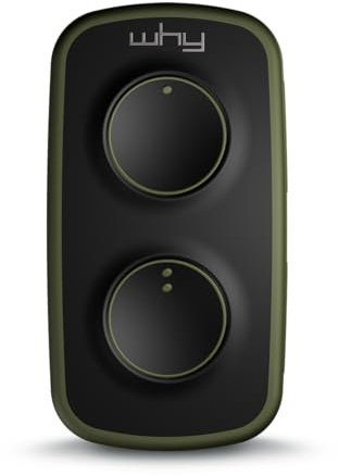 WHY EVO - Télécommande à 4 boutons universelle WHY EVO NOA MINI Vert Profond - Réf : 4791043 - Multi-marques - 433/868 MHz - Code Fixe & Rolling Code + 1 Goodies DOMOBIP