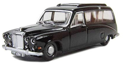 Oxford Diecast 1:148 Black Hearse Daimler DS420 Collectable model NDS002
