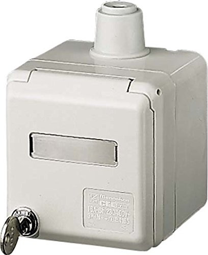 Cepex-Wanddose SCHUKO 16A2p+E 230V IP44 MENNEKES 4976