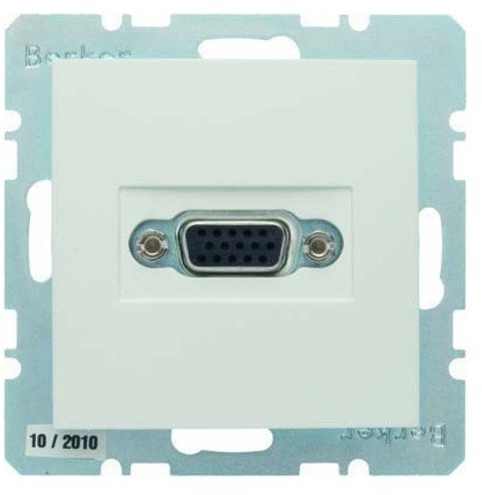 Hager Toma VGA S/B bl. Polar,Mate