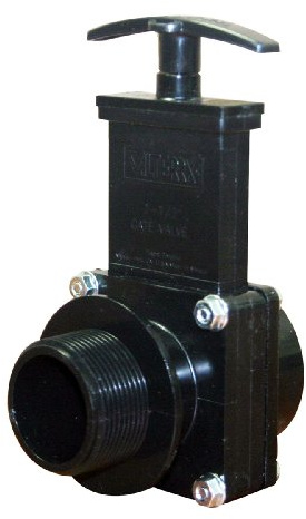 Valterra 7105 Valve, Black, 1.5 Inch