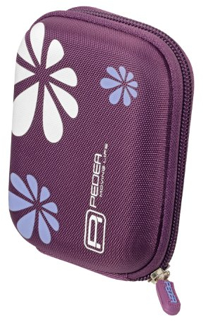 PEDEA Hardcase Kameratasche für Canon IXUS 170, 180, 190, PowerShot SX620 HS/Fujifilm FinePix F660EXR/Nikon Coolpix A300/Panasonic Lumix DMC FT30, DMC SZ10/RICOH GRD III/Sony DSC-WX220B