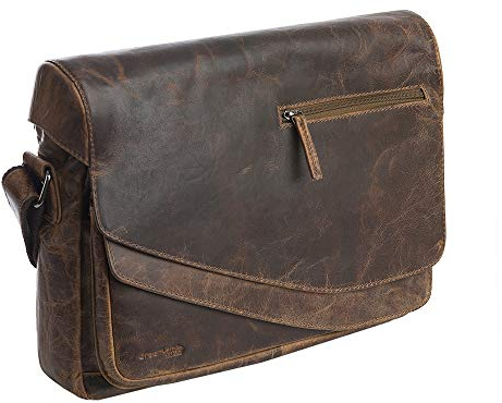 Greenland Nature Montana Umhängetasche I Leder 35 cm