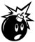 Aufkleber Autoaufkleber JDM Die Hart - Black Adam Bomb Sticker The Hundreds Vinyl Gloss 101mm X101mm 101mm X101mm