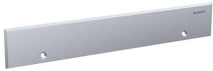 Geberit 154.337. FW. 1 – Frontplatte, für Siphon Dusche Geberit, Edelstahl gebürstet, Schraube