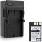 Batteria + Caricabatteria (Auto/Corrente) per Nikon EN-EL9 / D40, D40x, D60, D3000, D5000